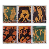 Selos Atletas Olímpicos Olimpíada Urss 1980! 06 Unidades