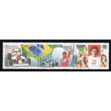 Selos Ayrton Senna 1994 Serie Completa Nova