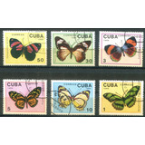 Selos Caribe E Rússia - Fauna Borboletas Mariposas - L.3430