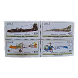 Selos Chile - Espaço E Aviação - 1993