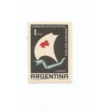 Selos Da Argentina,selo C.verm/camp Educ Sanitária