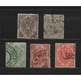 Selos Da Bosnia E Herzegovina,selos Brasões 1894/00,usados.
