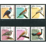 Selos De Fauna Aves Pássaros Animais - Cuba E Guiné - L.3392