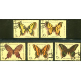 Selos De Fauna Borboletas Mariposas - Rússia Caribe - L.3430