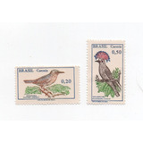 Selos Do Brasil,série Fauna Pássaros Brasileiros