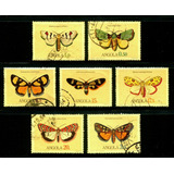 Selos Fauna Borboletas Mariposas Insetos - Angola - L.3457
