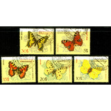 Selos Fauna Borboletas Mariposas Insetos - Mongólia - L.3436