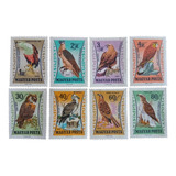 Selos Hungria - Fauna - Série Aves De Rapina - 1962
