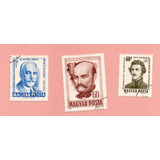 Selos Hungria - Magyar Posta 1962,1964 E 1965 Personalidades