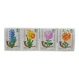 Selos Hungria - Série Flores - 1963