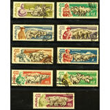 Selos Inglaterra Mongólia Fauna Animais Domésticos - L.3311b