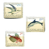 Selos Iugoslávia- Fauna Aquática Marinha Peixe