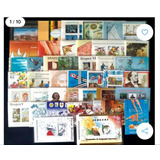 Selos Postais Brasil 40 Blocos Diferentes