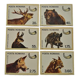 Selos Romênia - Série Fauna - 1976