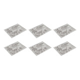 Selos Transparentes Para Fabricação De Cartões, 6 Peças Deco