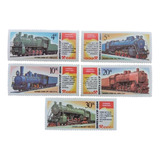 Selos União Soviética - Série Trens - 1986