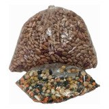 Sementes Feijão Jalo Rajado 5 Kg +10 Outras Sementes/brinde
