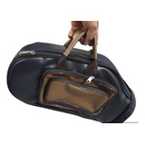 Semi Case Bag Flugelhorn Luxo Couro Sinte Pelúcia