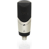 Sennheiser Mk 4 Microfone Condensador Cardióide Cor Prata