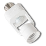 Sensor De Presença Lâmpada P/iluminação Bocal E27 Fotocélula