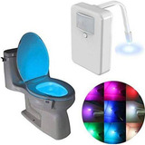 Sensor De Presenca Luz Led 8 Cores Vaso Sanitario Lightbowl