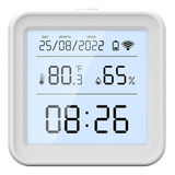 Sensor De Temperatura E Umidade Tuya Display App Celular