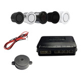 Sensor Estacionamento Ré 4 Sensores Display Cores Tech One