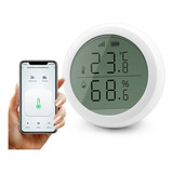 Sensor Temperatura/umidade Lcd Tuya Zigbee - Envio Imediato