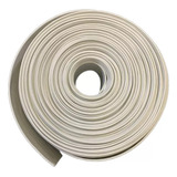 Separador Grama Limitador Borda 10cm 50m Nacional Branco