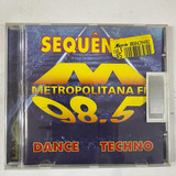 Sequência M Metropolitana Fm 98.5 Dance Techno Cd Coletânea