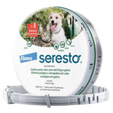 Seresto Coleira Antipulgas P/ Cães E Gatos Até 8kg - Elanco