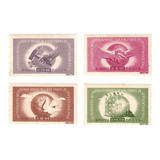 Série Completa 917-120 Romênia 1945 Congresso Sindicatos
