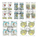 Série Completa Quadra Selo 829-833 Lendas Populares Com Cbc