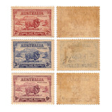 Série Completa Selo 147-49 Austrália 100