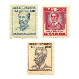 Série Completa Selo 473-475 Personalidades Netinha Cr$ Novo