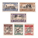 Série Completa Selo 64-69 Itália 1929 3ª Feira De Tripoli