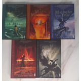 Série Percy Jackson & Os Olimpianos - (livros 1,2,3,4,e 5)-do Rick Riordan