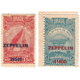 Série Selo 10-11 Zeppelin Sobretaxado Novo