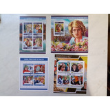 Séries E Bloco Selos (personalidade) - Princesa Diana.