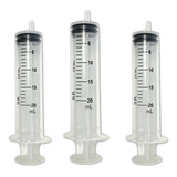 Seringa 20 Ml Bico Liso Luer Slip Sem Agulha 20und 20 Ml
