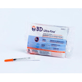 Seringa De Insulina Bd Ultra-fine 50 Ui De 6 Mm Com 10 Un