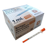 Seringa Insulina / Botox 1ml  Agulha Ultrafina Caixa 100 Un