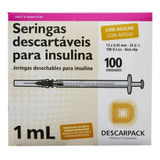 Seringa Insulina 13 X 0.45mm 26