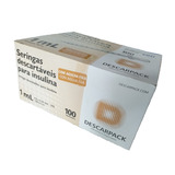 Seringa Insulina 1ml (100 Ui) Com