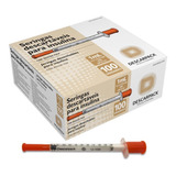 Seringa Insulina/botox 1ml 8,0x0,30mm Ultrafina 100