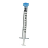 Seringa Resíduo Zero Sr 01ml Luer Lock Cristal 10 Unidades