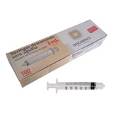 Seringa Rosca Luer Lock Sem Agulha Caixa 100 Unidades 3ml