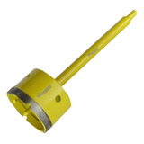 Serra Copo Diamantada 70mm Com Haste Encaixe 3/8pol Titanium