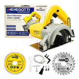 Serra Mármore Tipo Makita Menegotti 1300w + 2 Discos Corte