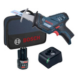 Serra Sabre Bosch Bateria 12v 2ah C/carregador + Bolsa